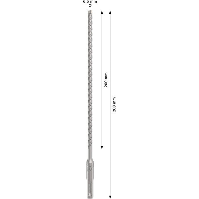 СВРЕДЛО ЗА БЕТОН BOSCH SDS PLUS-5X 6.5X260