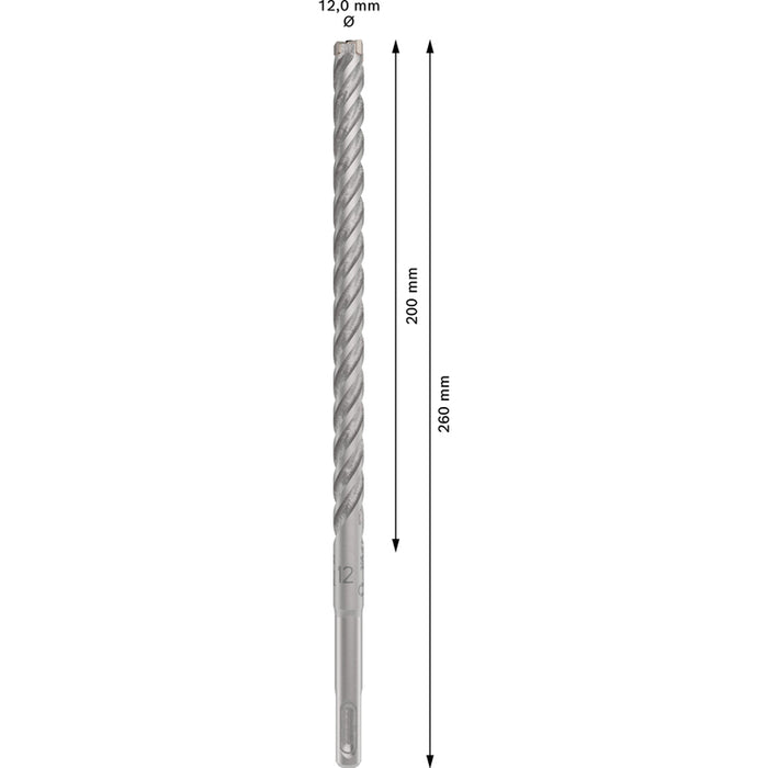 СВРЕДЛО ЗА БЕТОН BOSCH SDS PLUS-5X 12X260