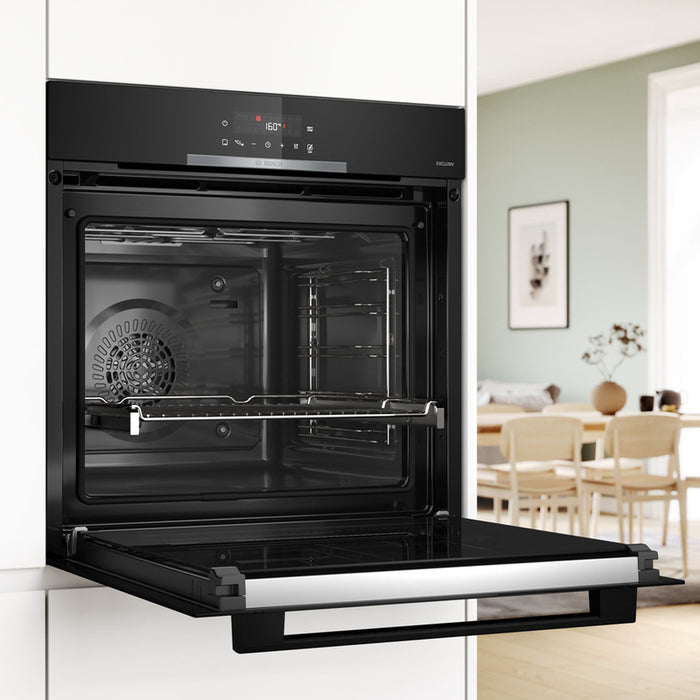 Фурнa за вграждане BOSCH HBG3720B4 71 L, A, ТЕЛЕСКОПИЧНА СИСТЕМА, ПИРОЛИТИЧНО ПОЧИСТВАНЕ