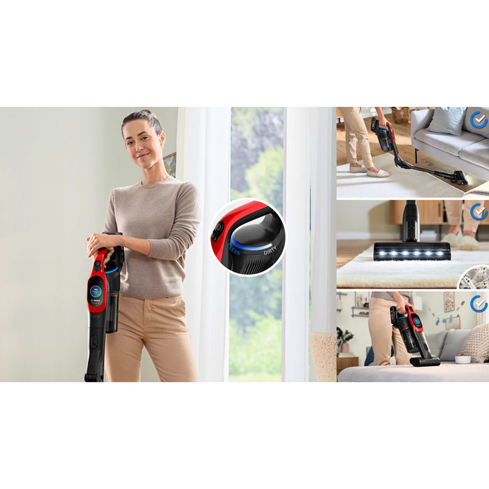 ВЕРТИКАЛНА АКУМУЛАТОРНА ПРАХОСМУКАЧКА BOSCH BCS1041PET 18.00 V