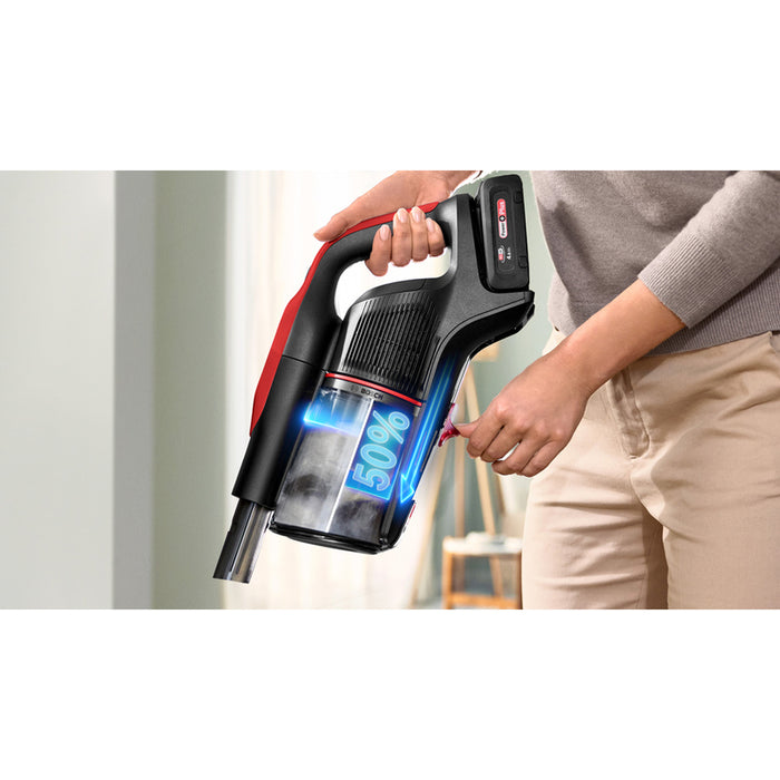 ВЕРТИКАЛНА АКУМУЛАТОРНА ПРАХОСМУКАЧКА BOSCH BCS1041PET 18.00 V
