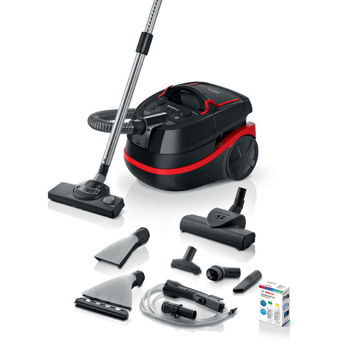 ПРАХОСМУКАЧКА ПЕРЯЩА 3В1 BOSCH BWD421POW ВОДЕН ФИЛТЪР, РЕГУЛАТОР НА МОЩНОСТТА