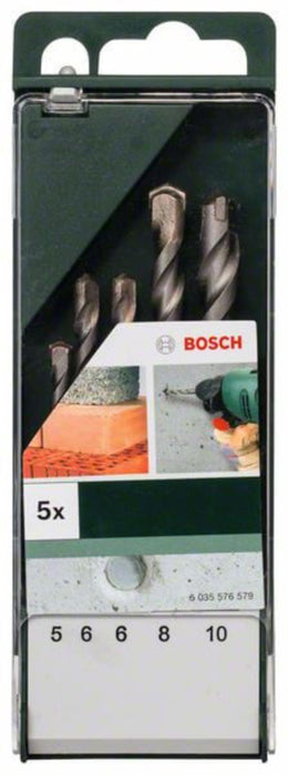 КОМПЛЕКТ СВРЕДЛА ЗА БЕТОН 5-10 BOSCH 5Ч