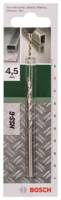 СВРЕДЛО BOSCH HSS-G 4.5/47/80 MM
