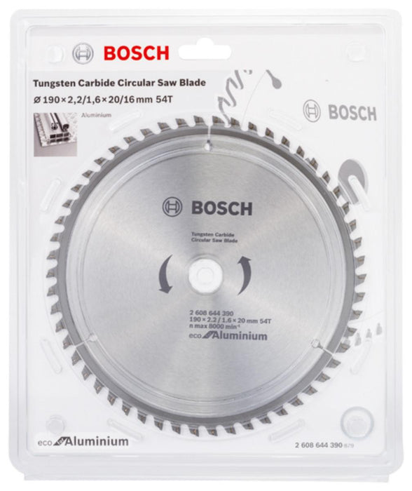 ДИСК ЦИРКУЛЯР 190X2.2/1.6X20 ALU BOSCH