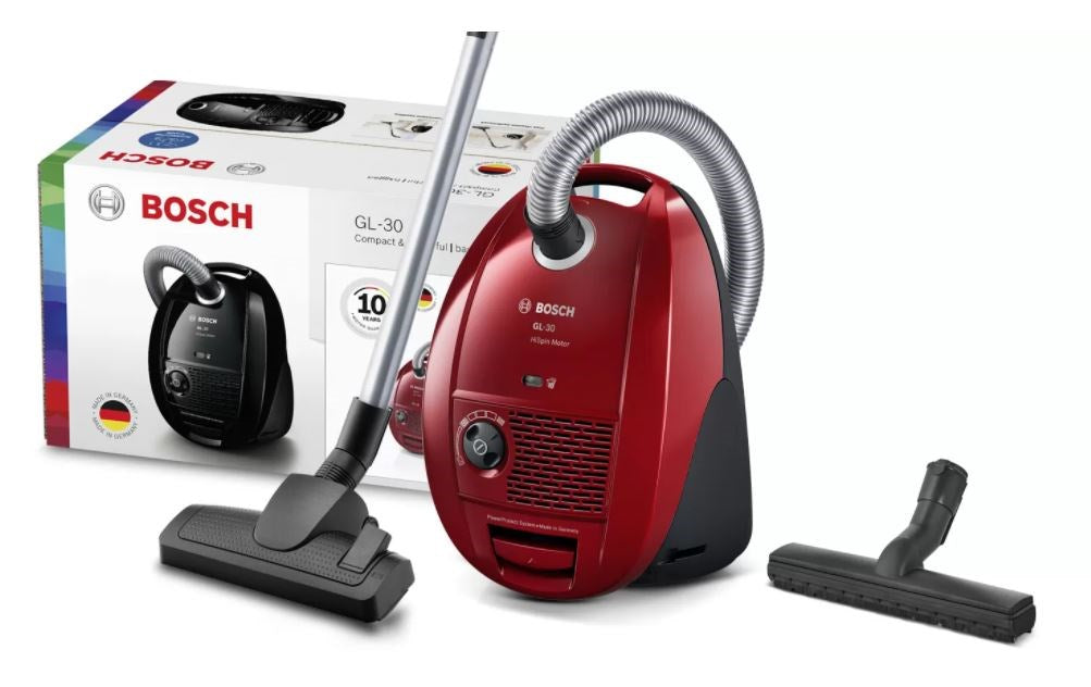 Прахосмукачка Bosch GL-30 BSGL 3X22HF Червена
