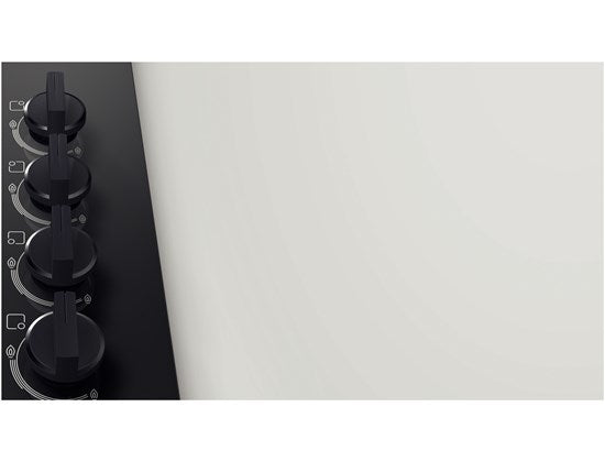 Котлон Bosch POP6B6B10 Черен Газов за вграждане 4 зони