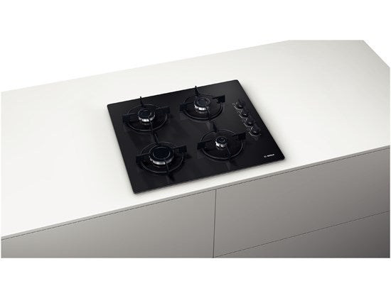 Котлон Bosch POP6B6B10 Черен Газов за вграждане 4 зони