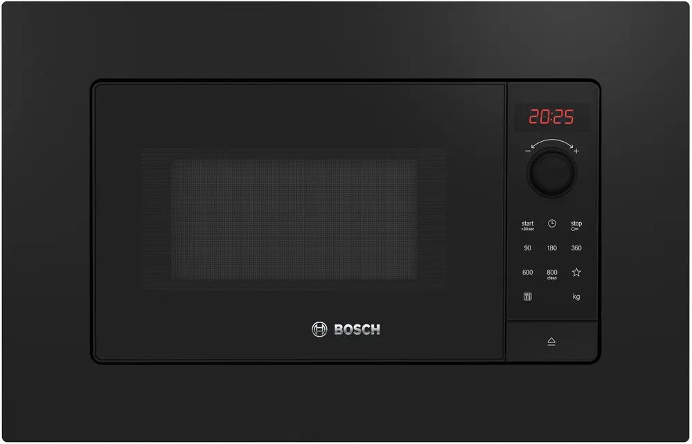 Микровълнова фурна Bosch Serie 2 BFL623MB4 Черен Самостоятелна микровълнова фурна Вградена 20 л 800 W