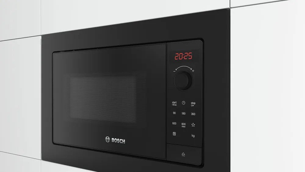 Микровълнова фурна Bosch Serie 2 BFL623MB4 Черен Самостоятелна микровълнова фурна Вградена 20 л 800 W