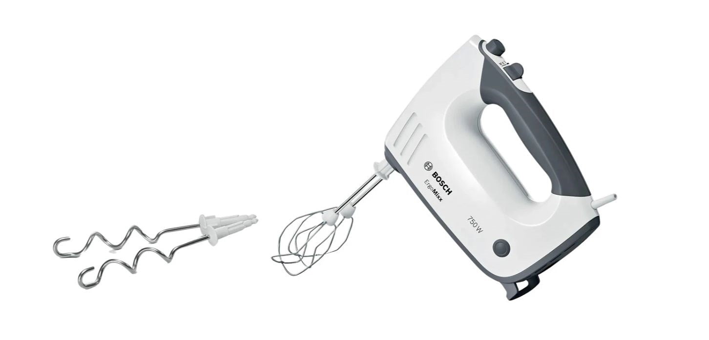 Bosch MFQ37400 mixer Hand mixer 750 W Grey, White