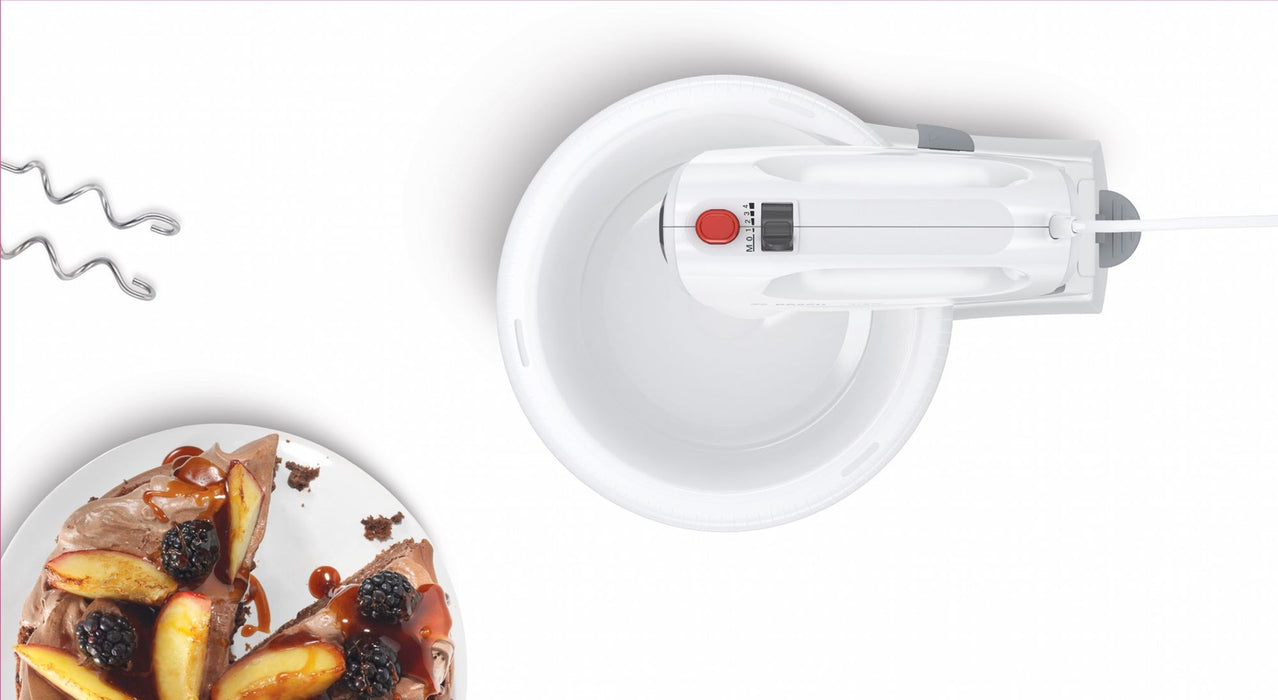 Миксер Bosch MFQ2600G, стационарен, 375 W, бял