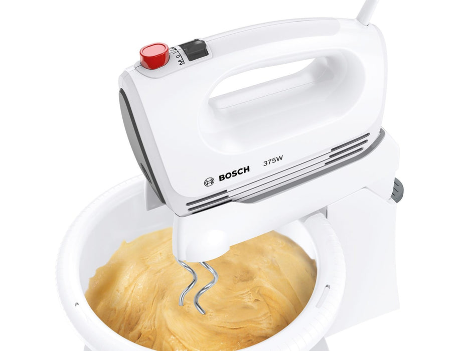 Миксер Bosch MFQ2600G, стационарен, 375 W, бял
