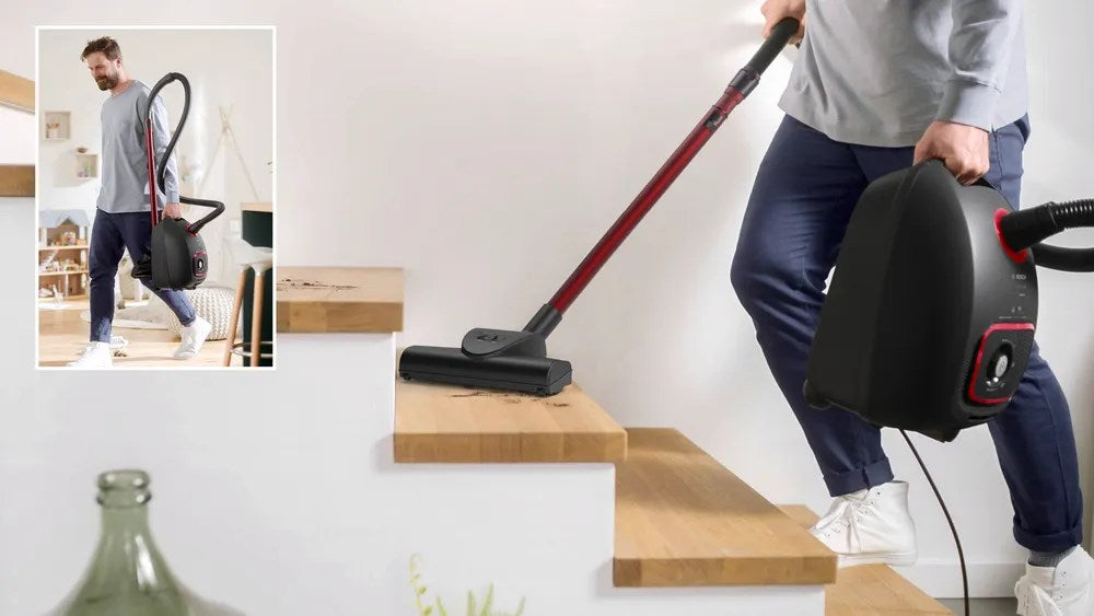 Прахосмукачка с торба Bosch Serie 4 BGB41POW1 850 W, черна