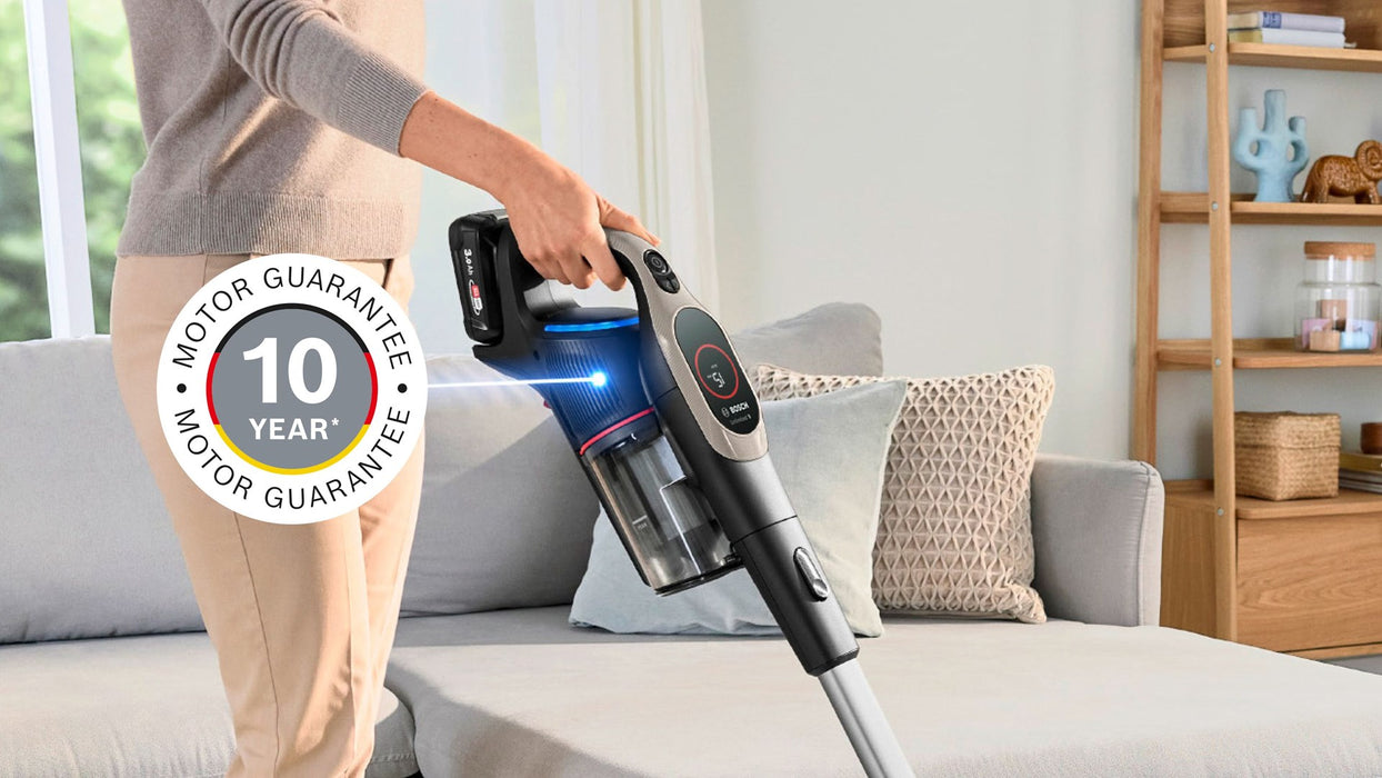 Bosch BCS931GAC прахосмукачка/електрическа метла Батерия Суха HEPA Без торба 0.4 л Графит 3 Ah