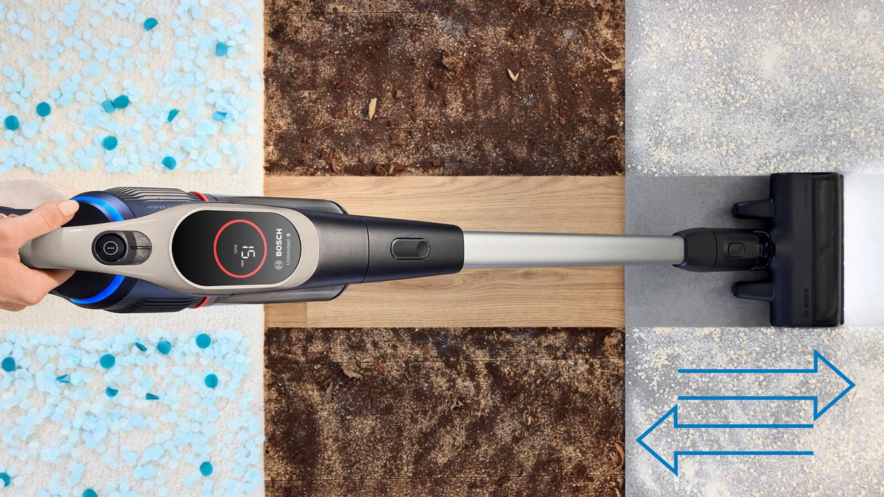 Bosch BCS931GAC прахосмукачка/електрическа метла Батерия Суха HEPA Без торба 0.4 л Графит 3 Ah