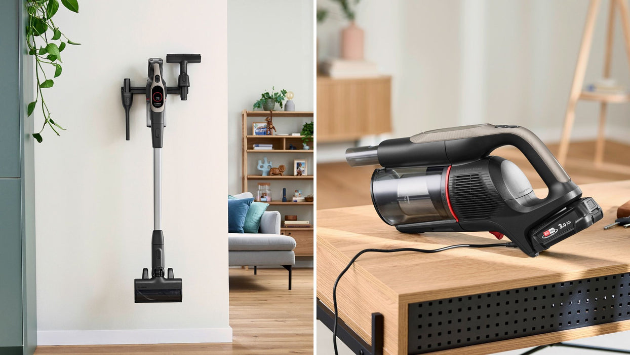 Bosch BCS931GAC прахосмукачка/електрическа метла Батерия Суха HEPA Без торба 0.4 л Графит 3 Ah