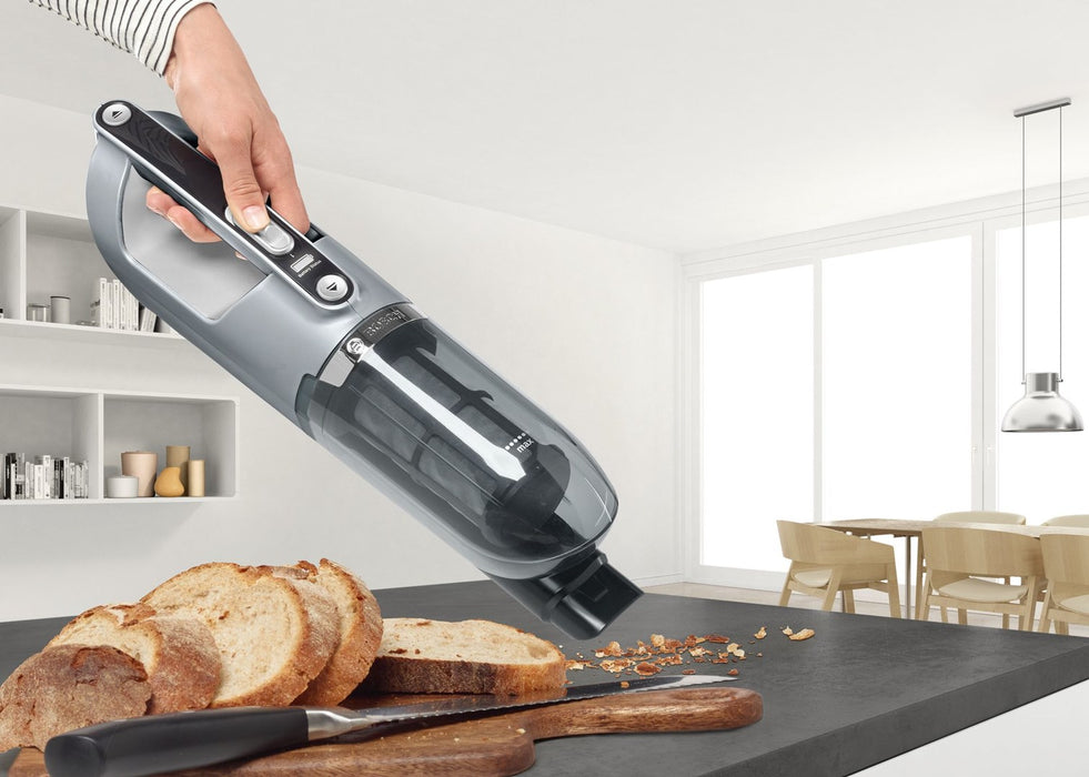 Bosch BCH3P210 прахосмукачка/електрическа метла 2 в 1 прахосмукачка AC/Батерия Суха Без торба 0.4 л Черен, Сив