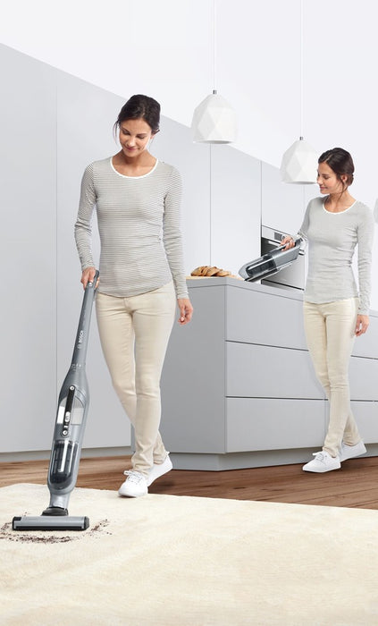 Bosch BCH3P210 прахосмукачка/електрическа метла 2 в 1 прахосмукачка AC/Батерия Суха Без торба 0.4 л Черен, Сив