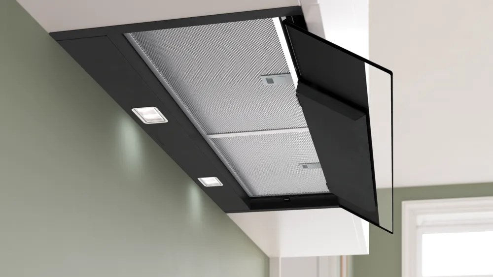 Абсорбатор Bosch DBB97DP60 за вграждане, черен, 699 м³/ч