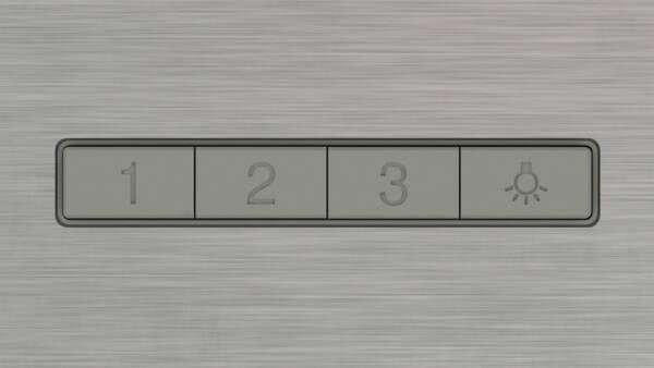 Абсорбатор Bosch DWB93BC30 Стенен, неръждаема стомана, 400 м³/ч