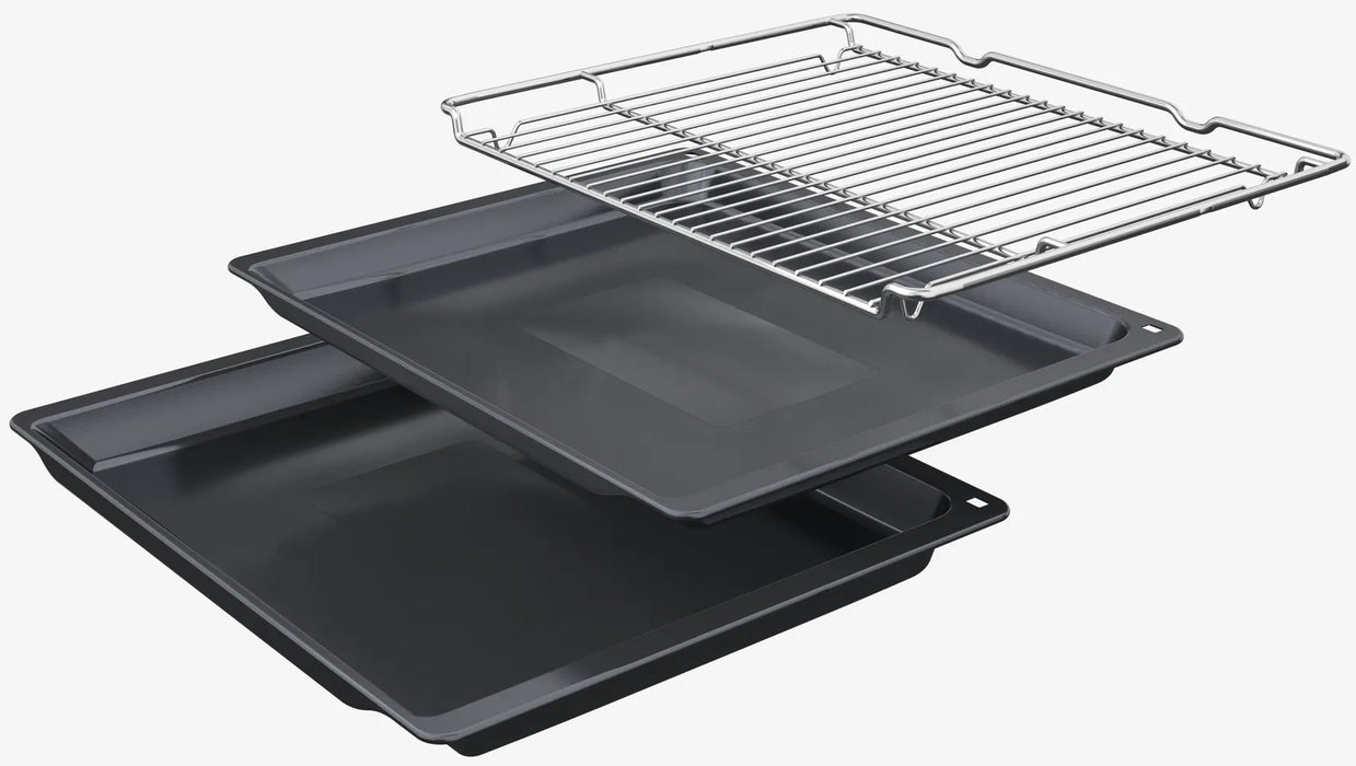 Фурна Bosch Serie 8 HBG7363B1, 71 л, 3600 W, Черна