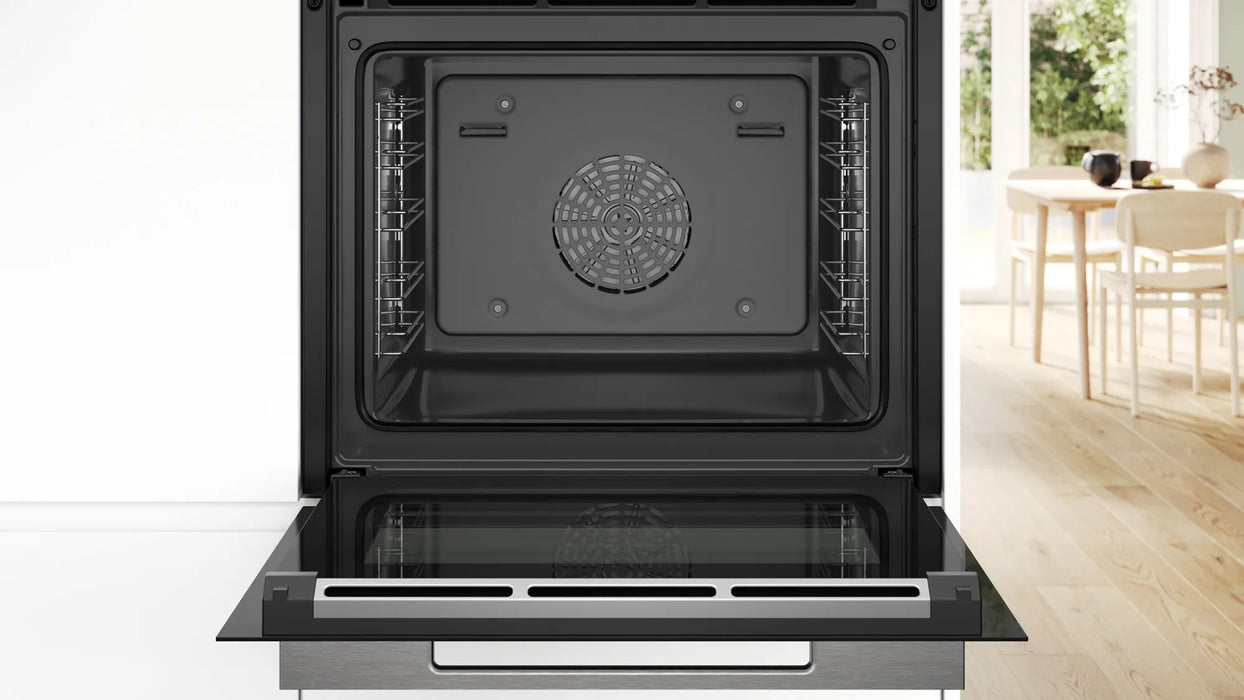 Фурна Bosch Serie 8 HBG7363B1, 71 л, 3600 W, Черна