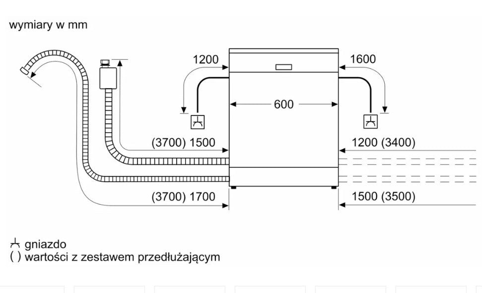 Bosch Serie 4 SMV4HTX11E Съдомиялна за вграждане 13 комплекта C