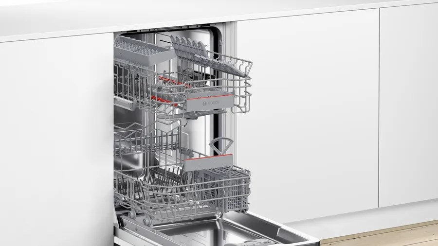 Съдомиялна машина Bosch SPH4EKX17E, напълно вградена, 10 комплекта