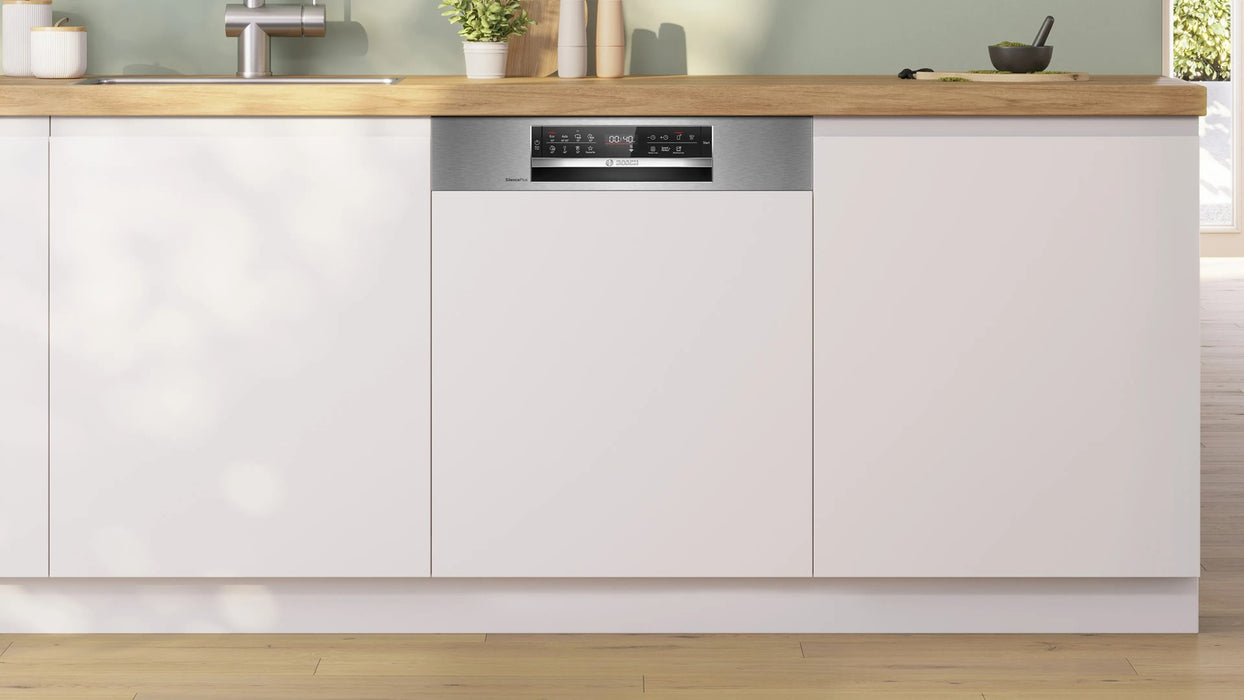 Съдомиялна машина Bosch SMI6ECS10E, полувграждаща се, 14 комплекта