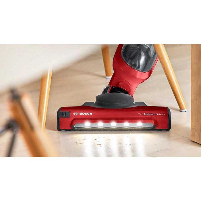 Прахосмукачка с батерия BOSCH BBH3ZOO28 Flexxo Gen2 28Vmax ProAnimal Червено