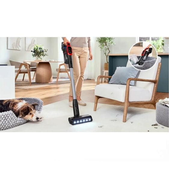 Прахосмукачка с батерия BOSCH Unlimited 9 ProAnimal BBS931PET Червено