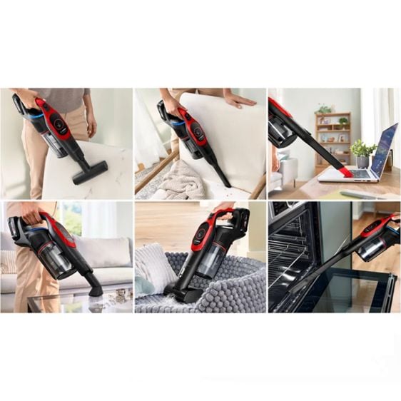 Прахосмукачка с батерия BOSCH Unlimited 9 ProAnimal BBS931PET Червено