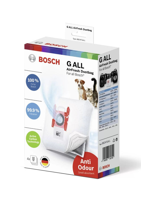 Bosch BBZAFGALL торба за прах с активен въглен, AirFresh GALL