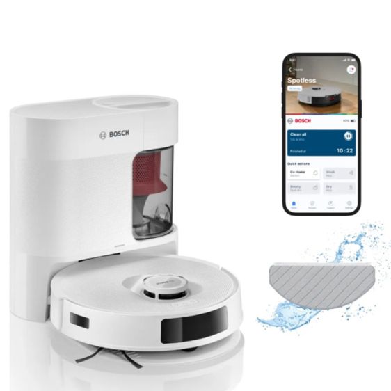 Прахосмукачка робот BOSCH Spotless Advanced+ BCRD2W