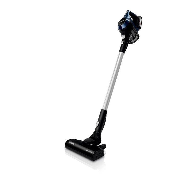 Bosch BCS611P4A, Cordless Handstick Vacuum Cleaner, Series 6, Unlimited 18Vmax, AllFloor Power brush, Blue