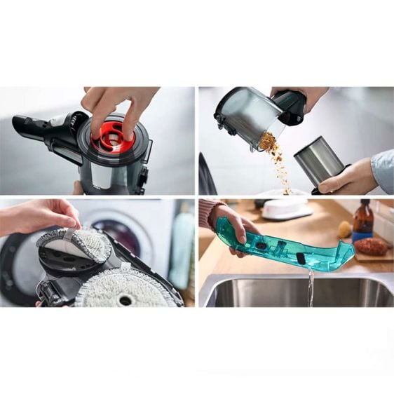 Прахосмукачка с батерия BOSCH Unlimited 7 ProHygienic Aqua BCS712HYG5