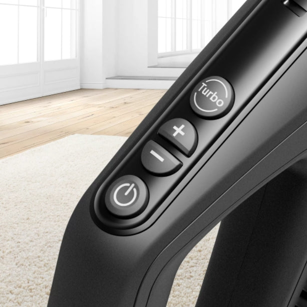 Bosch BGB6X330 Series 6, Vacuum cleaner with bag, 4 l, Washable HEPA filter, 12 m operating range, Remote control, Gray