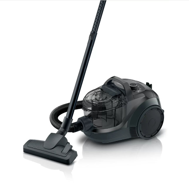 Bosch BGC21X300, SER4 Bagless vacuum cleaner, 550 W, 2.0 L, 76 dB(A), Black