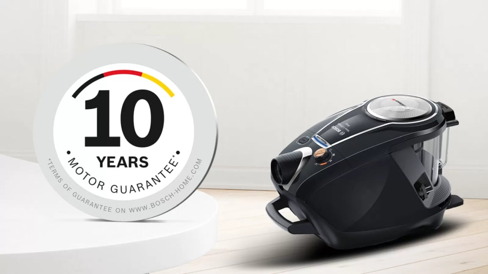 Bosch BGS7MS64, Vacuum Cleaner, Series 8, SensorBagless Technology, ProSilence,  HEPA hygienic filter, 64 dB(A), black