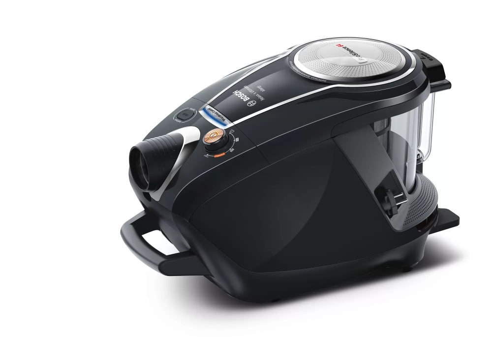 Bosch BGS7MS64, Vacuum Cleaner, Series 8, SensorBagless Technology, ProSilence,  HEPA hygienic filter, 64 dB(A), black