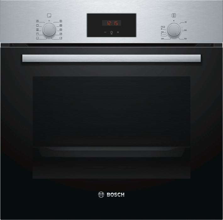 Bosch HBF154BS0, Фурна за вграждане 3D HotAir, EcoClean Direct, 66л