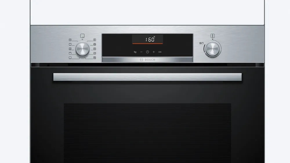 Bosch HBG536ES3 SER6, Фурна A+, ecoClean back+Hydro, 7 HM, AutoPilot 10, 1 lvl шина, SoftClose&SoftOpen, инокс