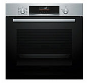 Bosch HBG536ES3 SER6, Фурна A+, ecoClean back+Hydro, 7 HM, AutoPilot 10, 1 lvl шина, SoftClose&SoftOpen, инокс