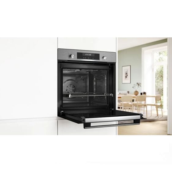 Фурна за вграждане BOSCH HBG578ES3, 71 л, Пиролиза, А+