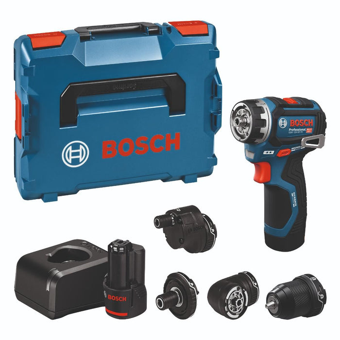 Акумулаторен винтоверт Bosch - Professional, GSR 12V-32 FC, с батерии и куфар