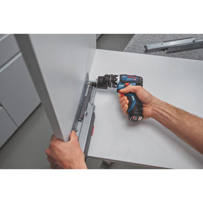 Акумулаторен винтоверт Bosch - Professional, GSR 12V-32 FC, с батерии и куфар