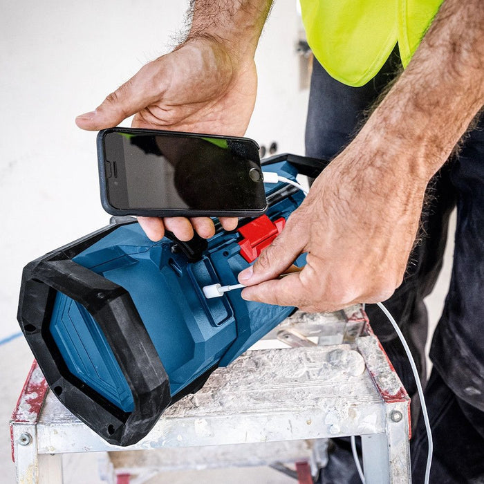 Акумулаторно радио Bosch - Professional, GPB 18V-3C, с Bluetooth, Solo