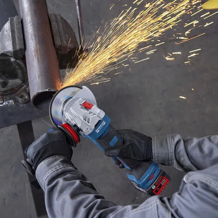 Акумулаторен ъглошлайф Bosch - GWS 18V-11 PS, 18 V, 125 mm, Solo
