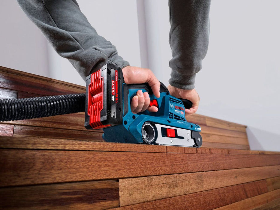 Акумулаторен лентов шлайф Bosch -Professional, GBS 18V-75, 18V, Solo